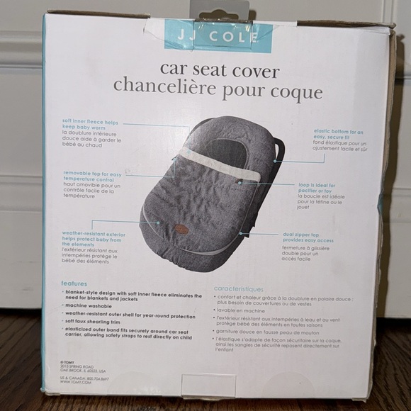 JJ Cole Baby Car Seat Cover, Infant carrier cover - Picture 3 of 4